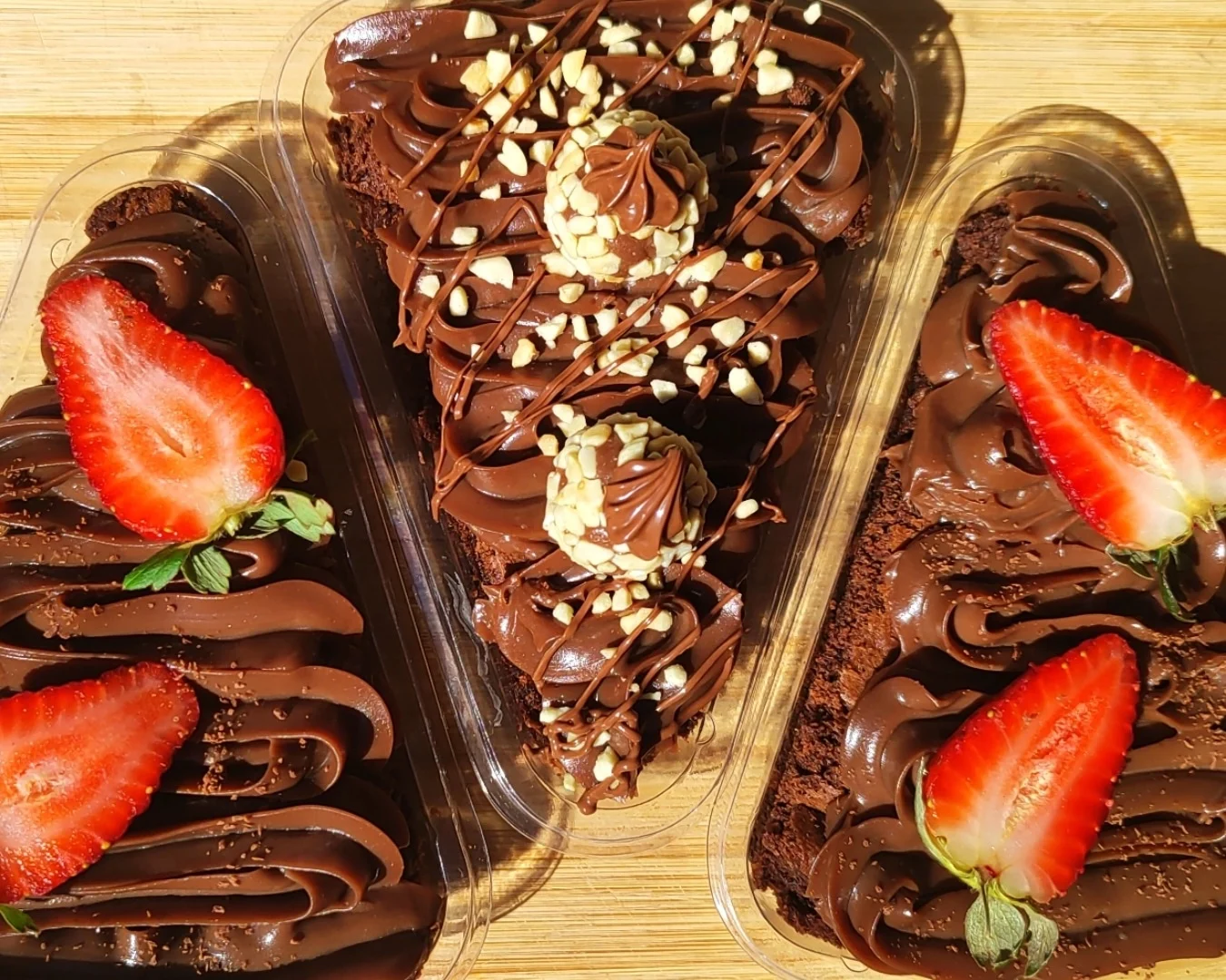 Fatia de Brownie